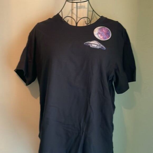 Mr & Mrs Italy Planetary Tee Black S - Picture 6 of 14